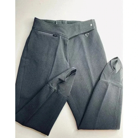 Vintage Obermeyer Stirrup ski pants black size 12R - Picture 11 of 11